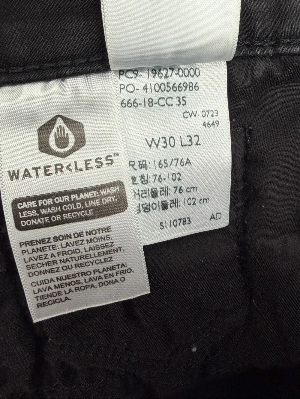 Levi’s Jeans Women’s 30 Black 312 Shaping Slim Tag 30x32 Stretch Denim Mid Rise